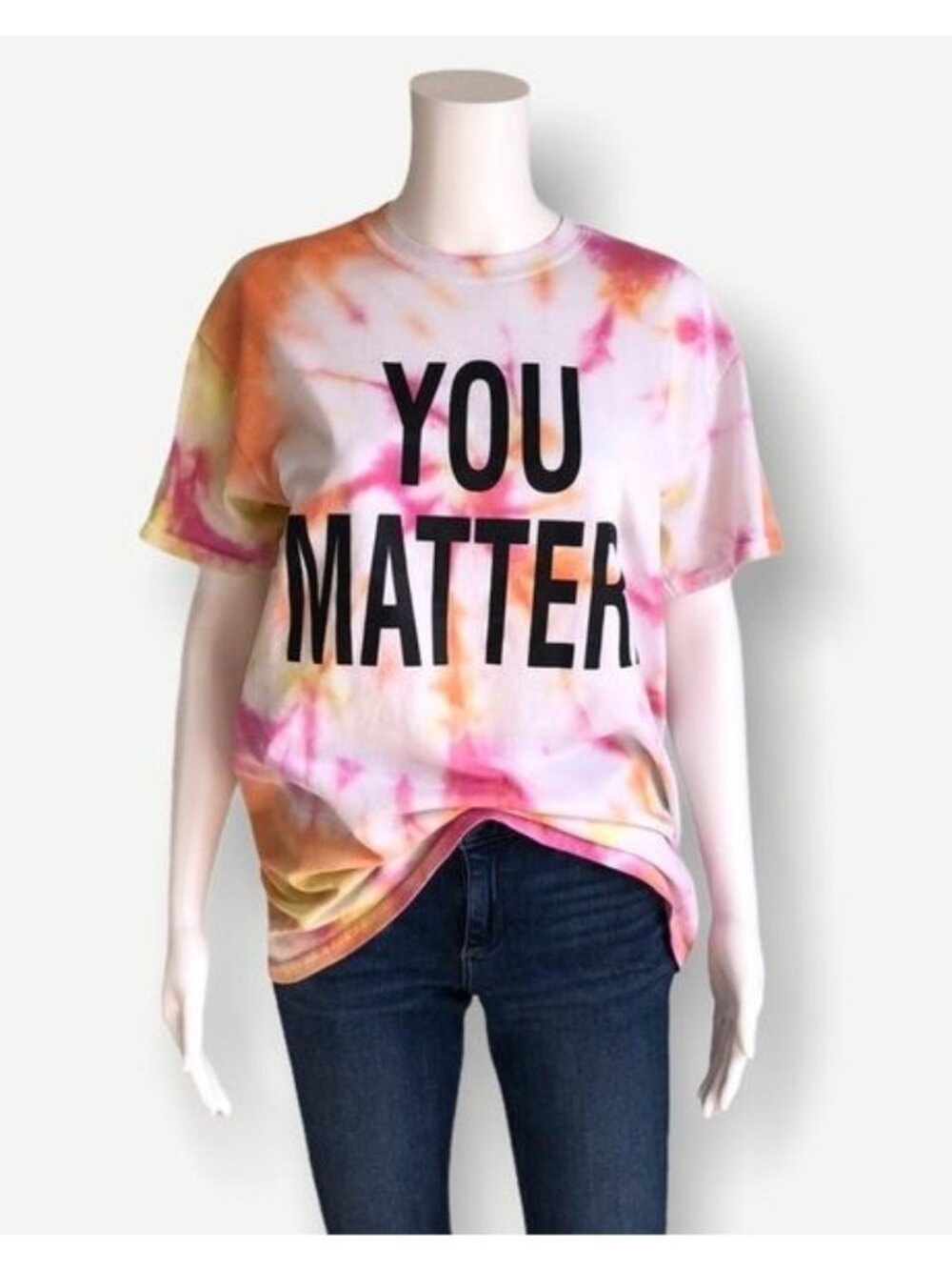 You Matter Tie Dye T-Shirt- M